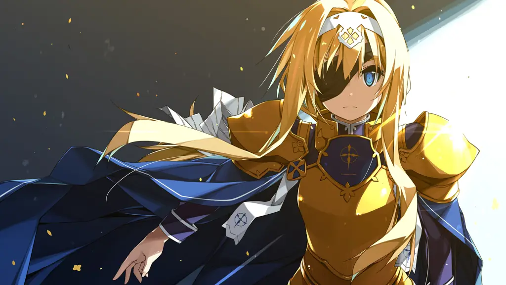 Alice, karakter utama dalam Sword Art Online Alicization