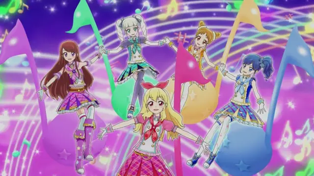 Adegan fashion show yang spektakuler dalam anime Aikatsu!