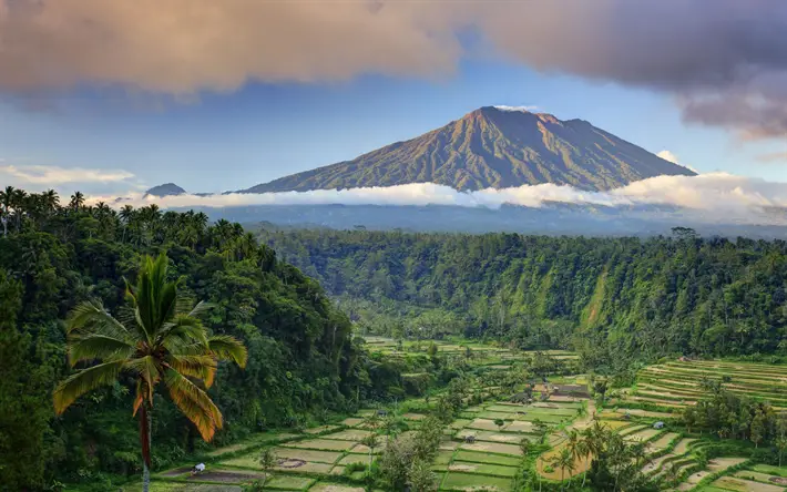 Gambar pemandangan alam dan budaya Indonesia