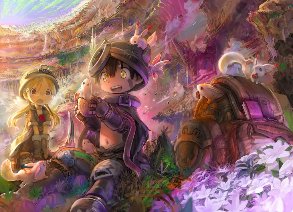 Pemandangan indah di dunia Made in Abyss