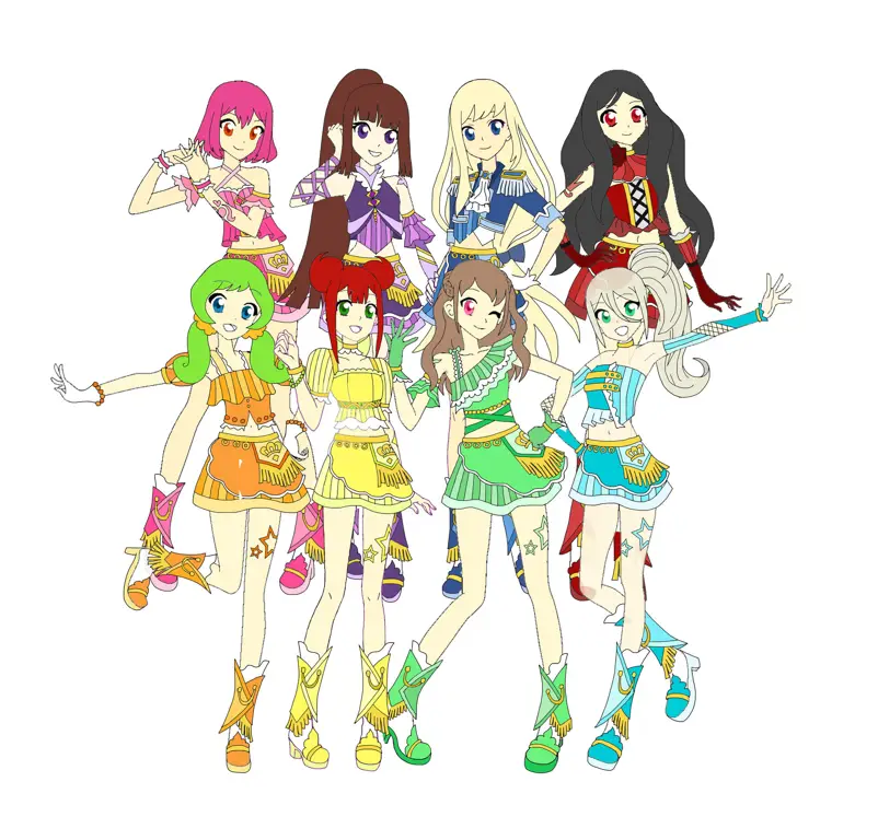 Penampilan panggung Aikatsu yang memukau