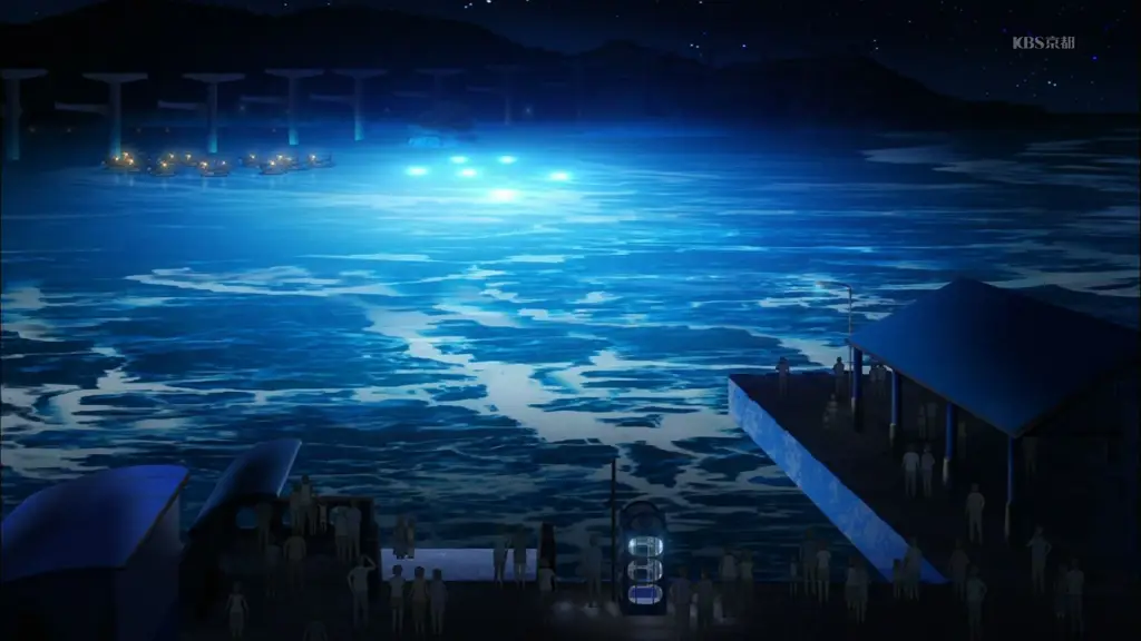 Pemandangan indah di desa Nagi no Asukara