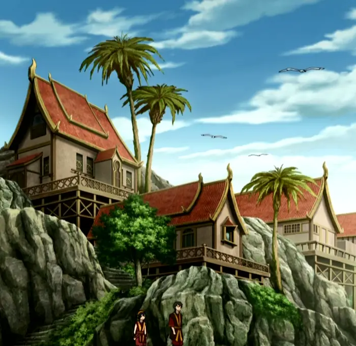 Pemandangan indah dari dunia Avatar: The Last Airbender