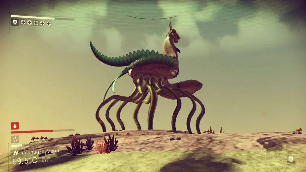 Hewan laut unik di No Man's Sky