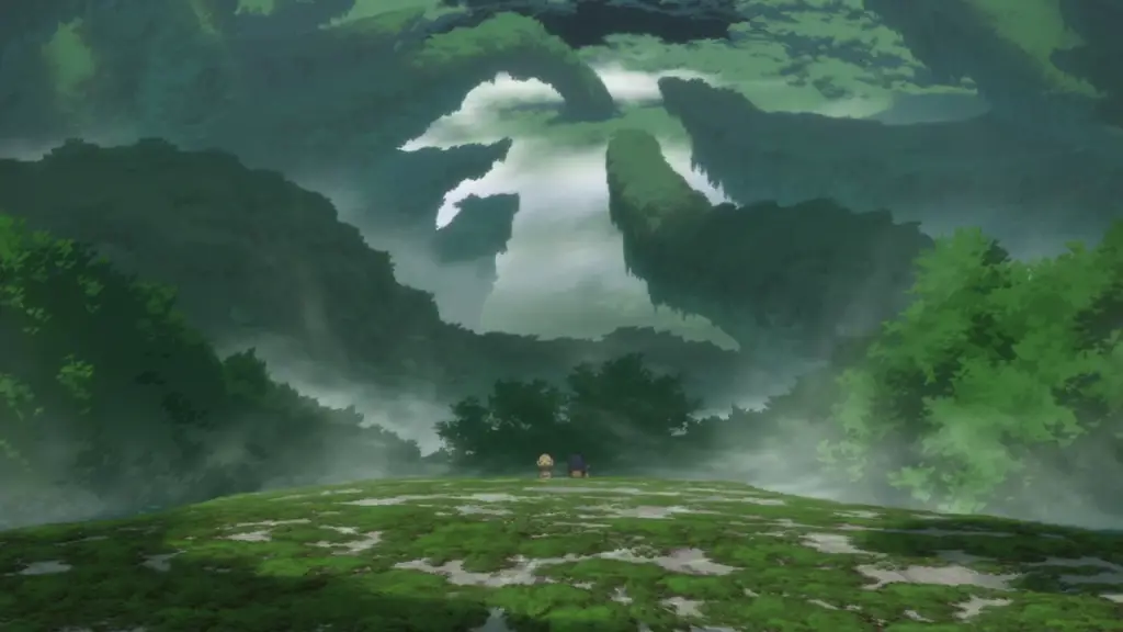 Pemandangan indah dari dunia Made in Abyss