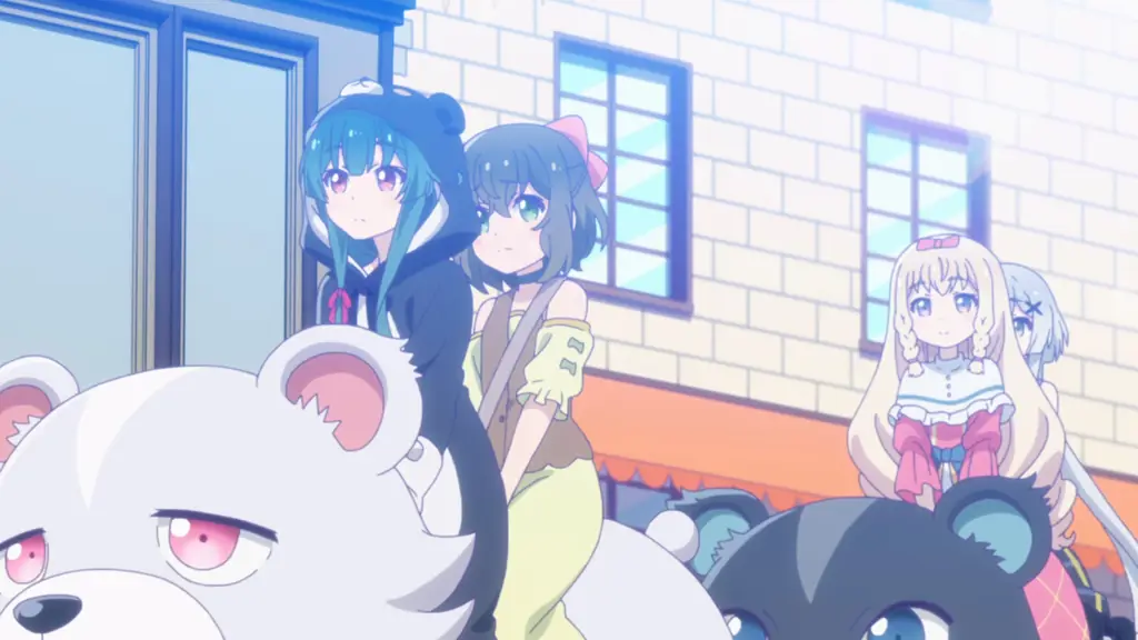 Keindahan dunia fantasi dalam anime Kuma Kuma Kuma Bear Pemandangan indah di dunia Kuma Kuma Kuma Bear