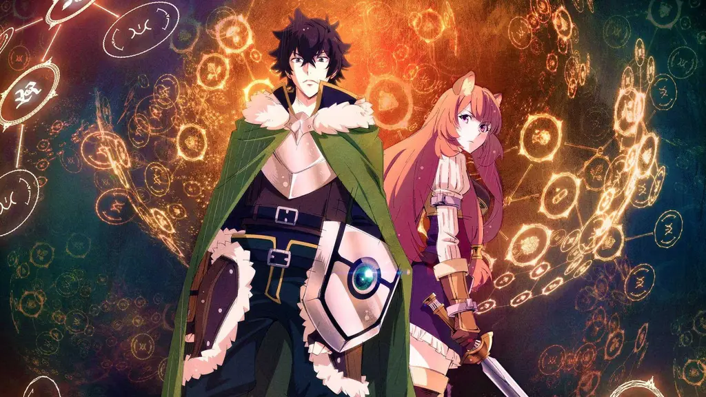 Gambar yang menampilkan keindahan dunia fantasi dalam anime The Rising of the Shield Hero