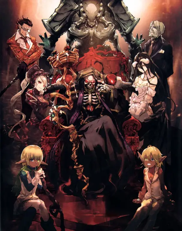 Pemandangan indah dari anime Overlord