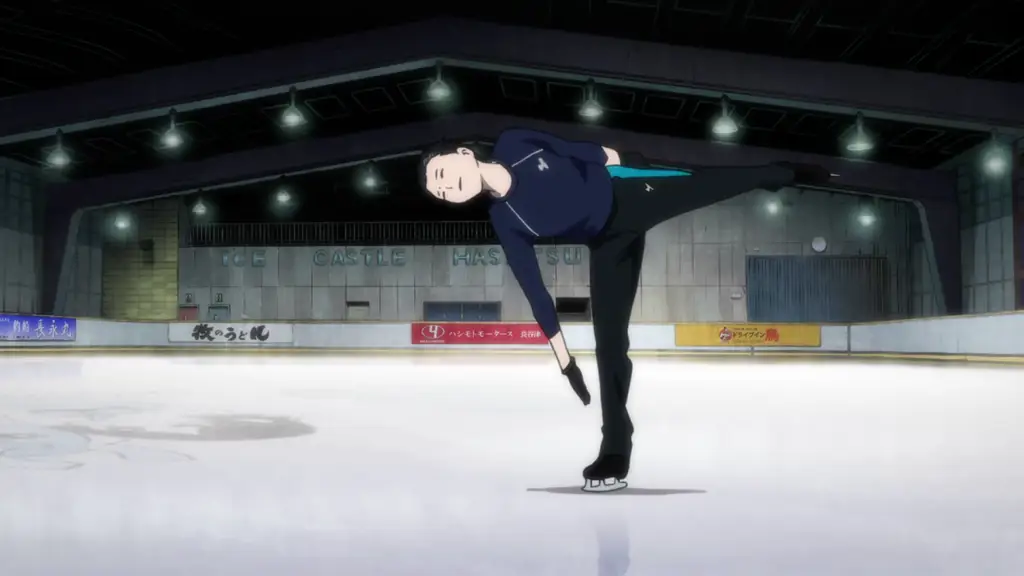 Adegan skating di Yuri!!! on Ice