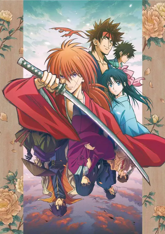 Pemandangan indah dalam anime Rurouni Kenshin