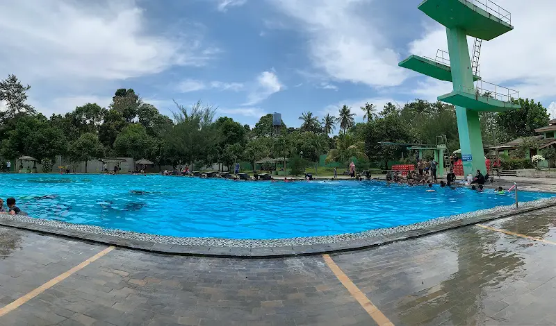 Kolam renang alami di Gedong Air Bandar Lampung