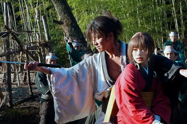 Adegan pertarungan dalam film Blade of the Immortal