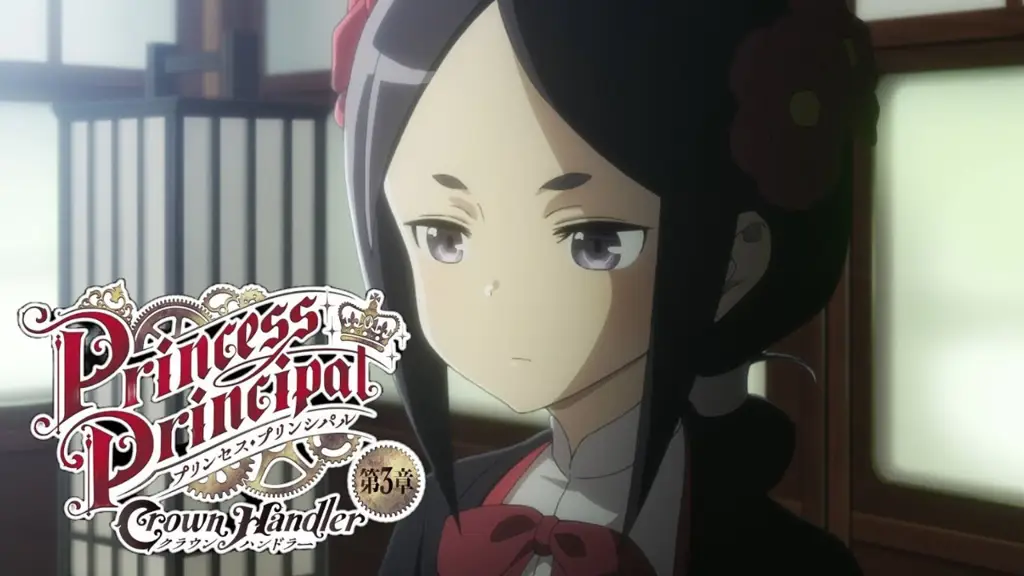 Pemandangan kota Albion dalam Princess Principal