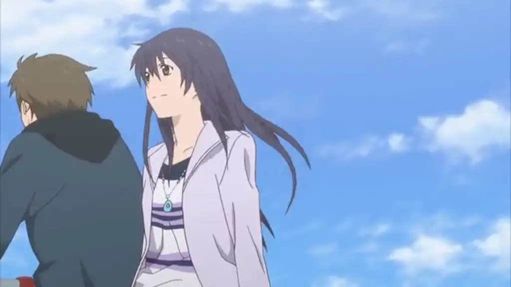 Pemandangan kota yang indah dalam anime Kimi no Iru Machi