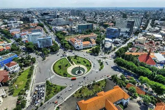 Pemandangan Kota Semarang yang indah