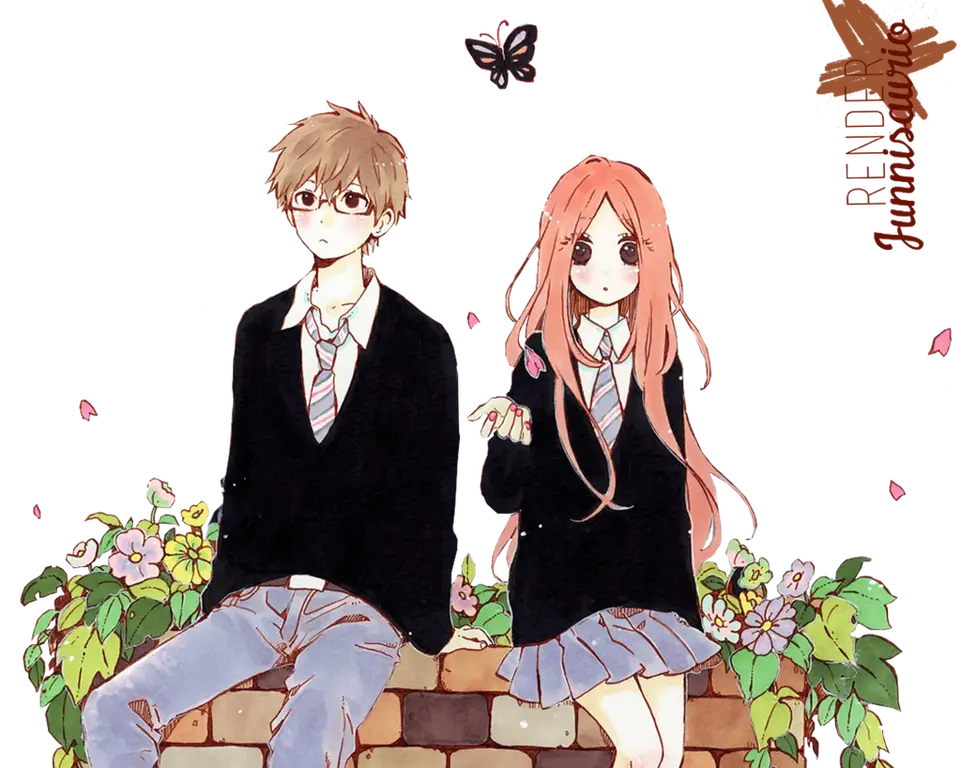 Pemandangan indah dari anime Hibi Chouchou