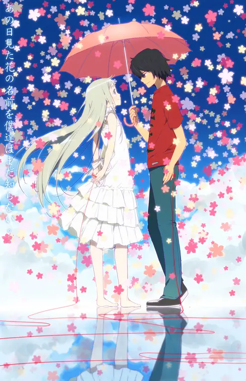 Pemandangan indah dari anime Anohana