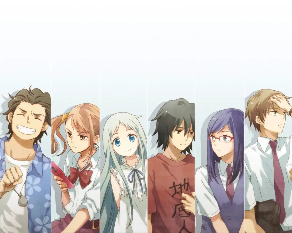 Pemandangan indah dalam anime Anohana