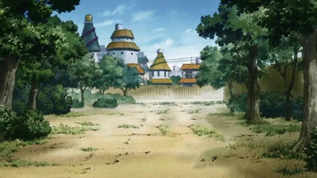 Gambar pemandangan alam dalam anime Boruto