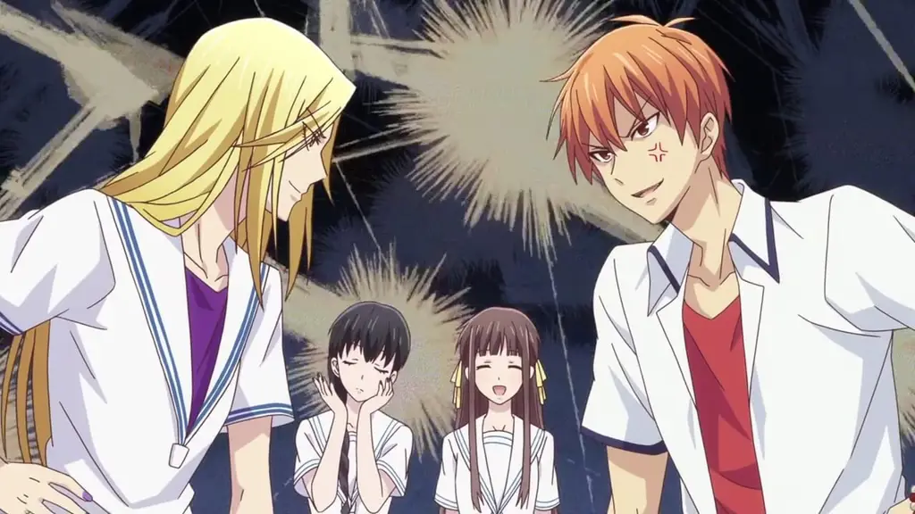 Pemandangan indah dalam anime Fruits Basket