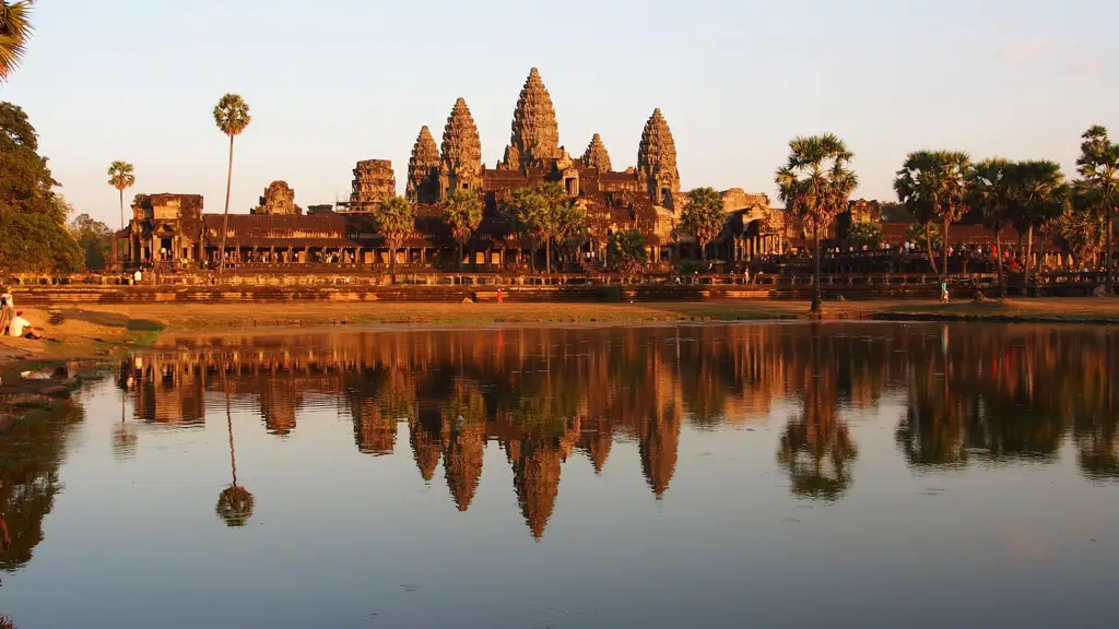 Matahari terbit di Angkor Wat