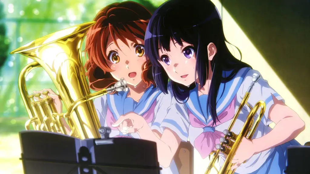 Adegan penampilan musik dalam anime Hibike! Euphonium