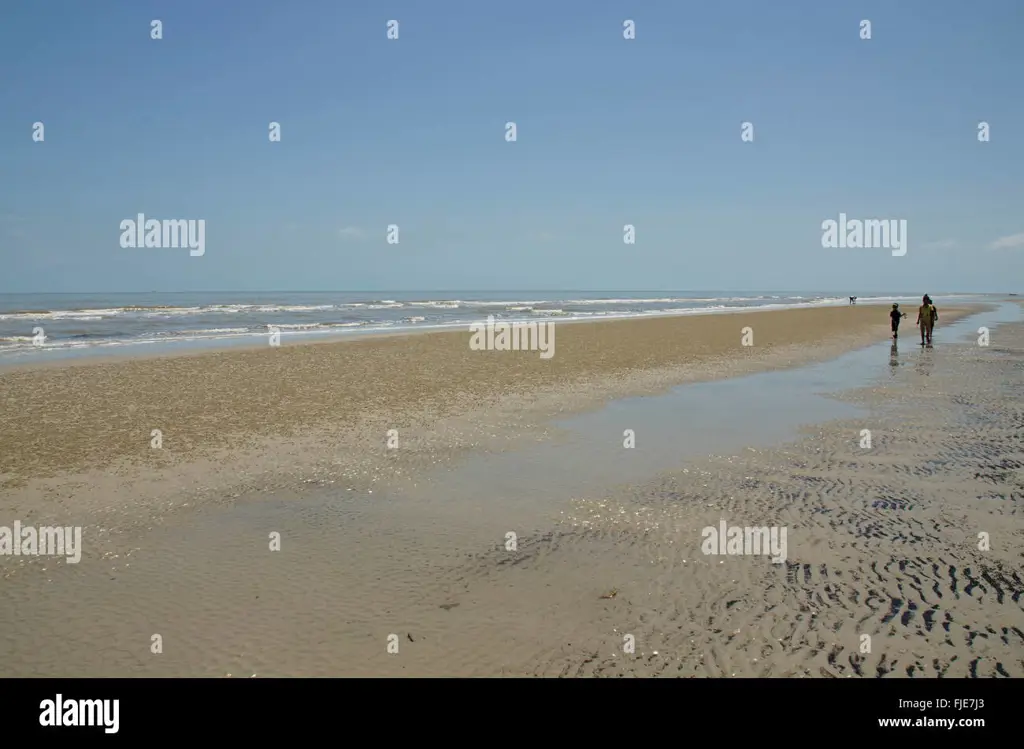 Pantai yang indah di Bengkalis