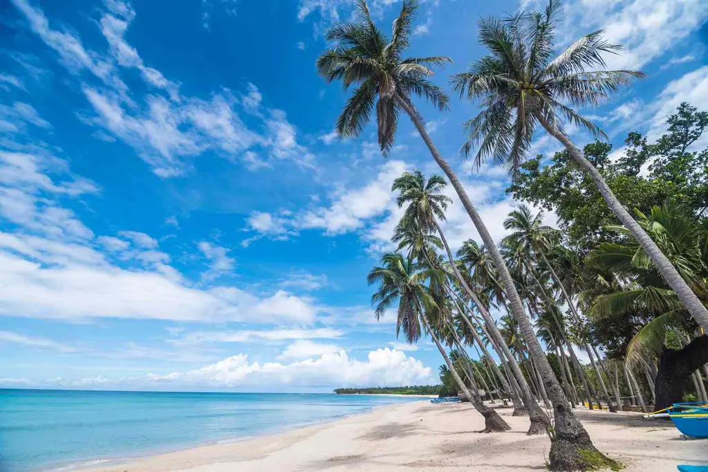 Pemandangan pantai yang indah dekat Bakauheni