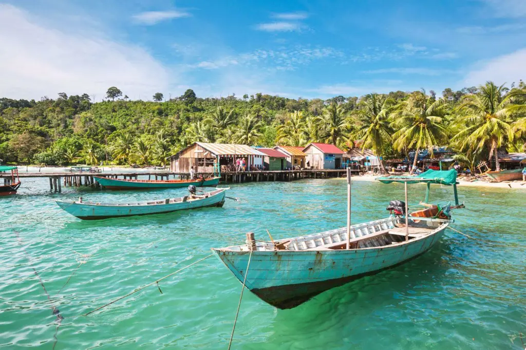 Pantai-pantai indah di Kamboja