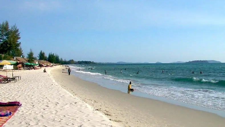 Pantai Sihanoukville yang indah