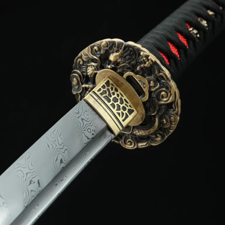 Pedang katana samurai yang indah