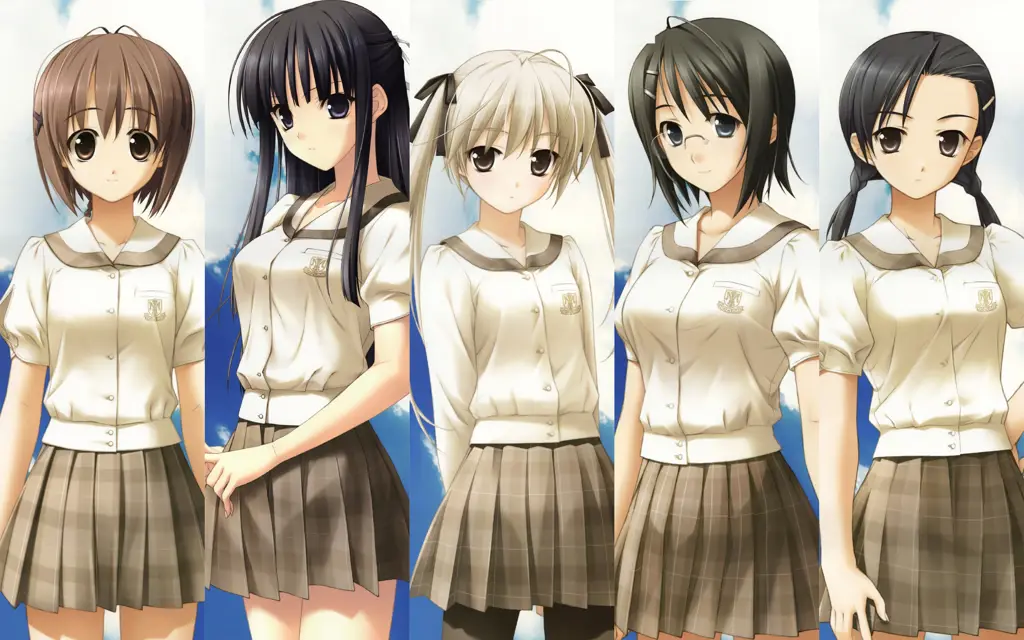 Keindahan Pedesaan di Yosuga no Sora Pemandangan indah di pedesaan tempat cerita Yosuga no Sora berlangsung.