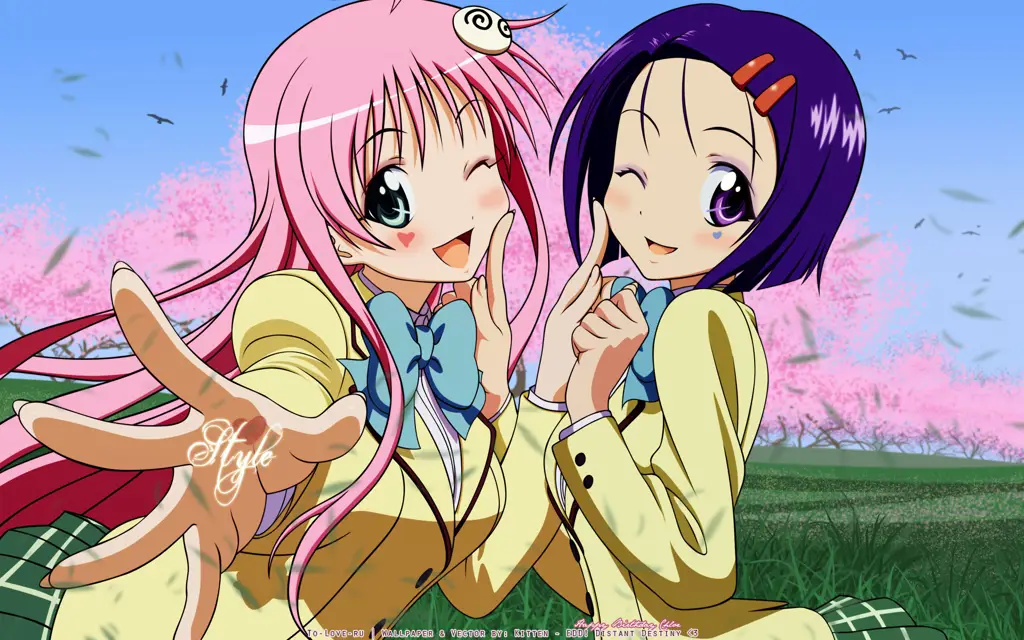 Pemandangan alam dalam anime To Love Ru