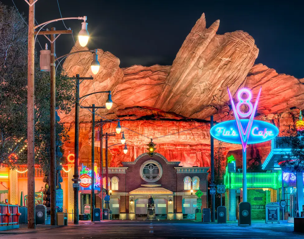 Adegan film Cars 1 di Radiator Springs