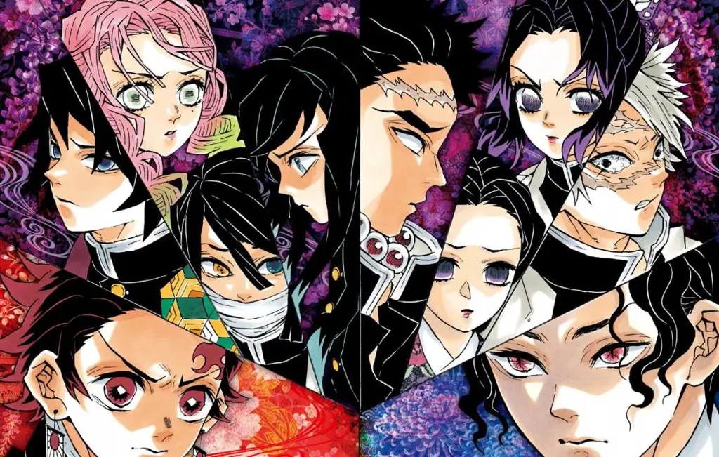 Gaya seni manga Kimetsu no Yaiba yang memukau