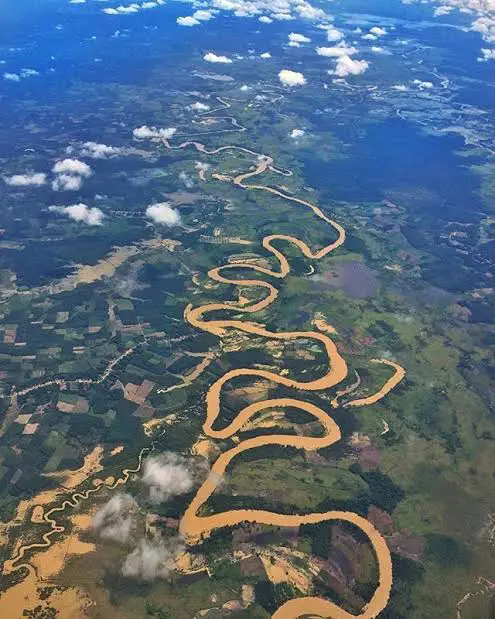 Pemandangan indah Sungai Batang Hari