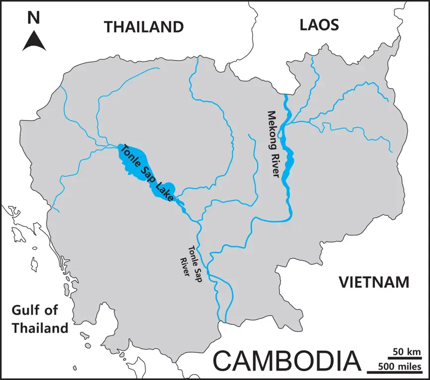 Sungai Mekong di Kamboja