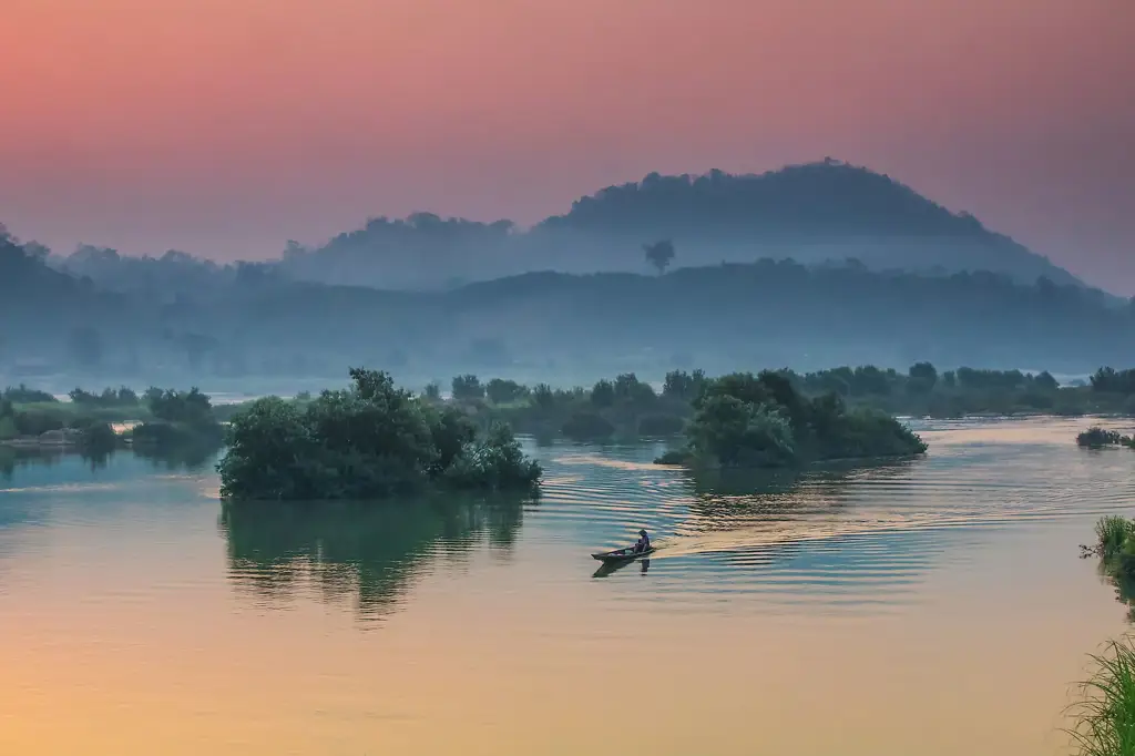 Sungai Mekong di Kamboja