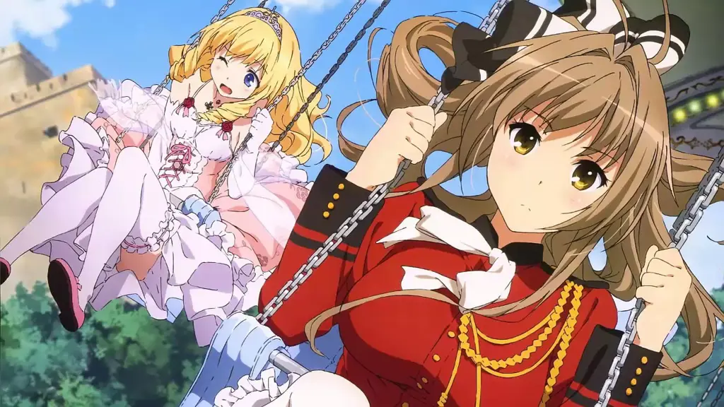 Gambar taman hiburan Amagi Brilliant Park yang magis