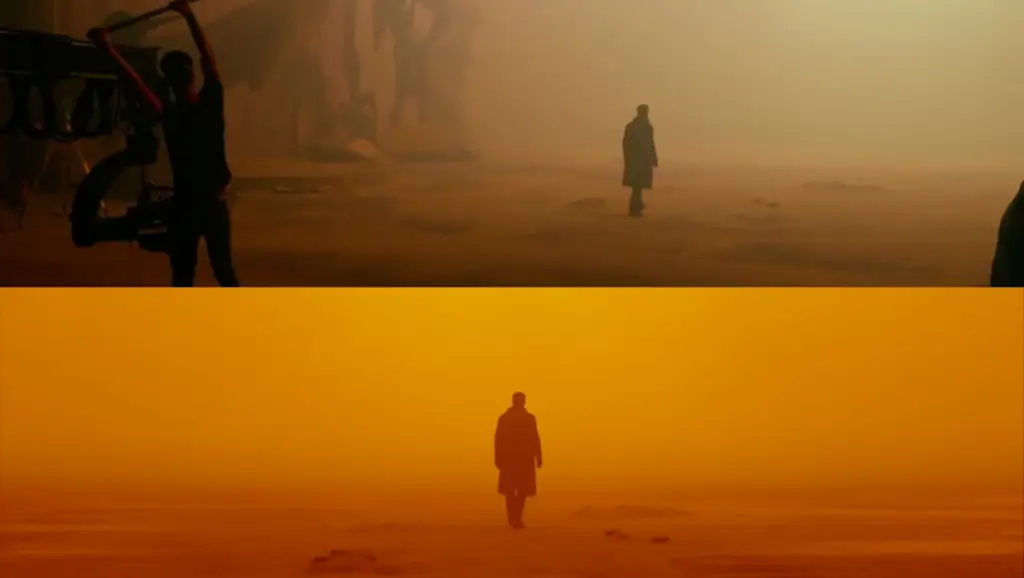 Pemandangan kota futuristik di Blade Runner 2049