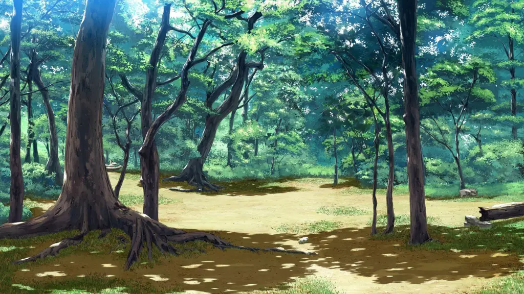 Keindahan visual dalam anime Pemandangan indah dalam anime