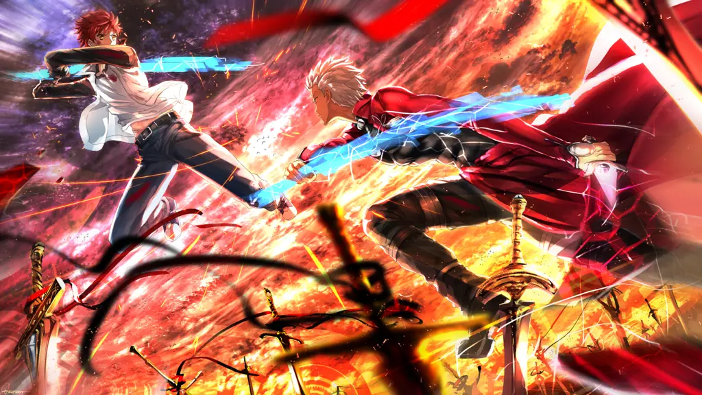 Pemandangan indah dari Fate Stay Night Unlimited Blade Works