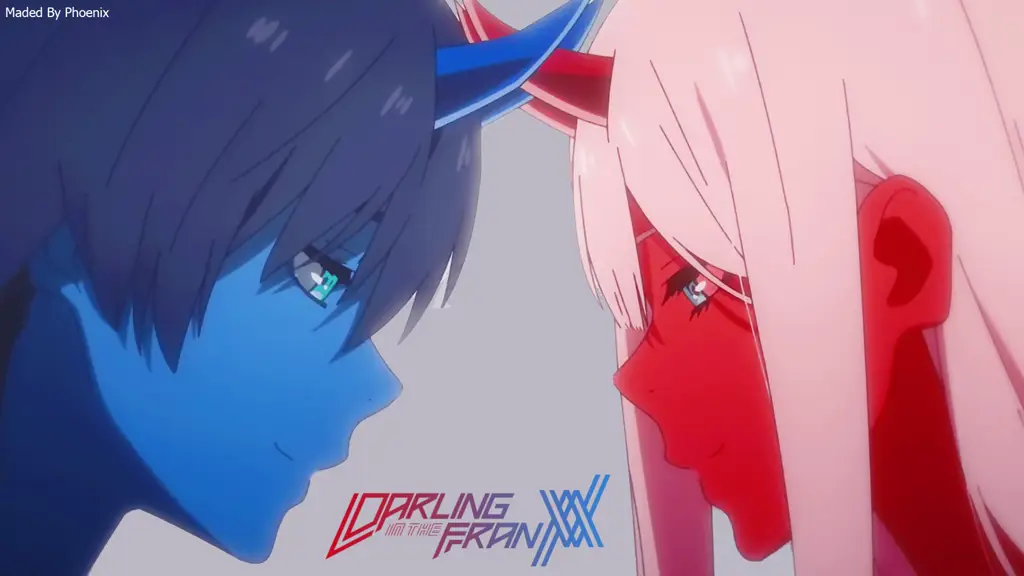 Adegan anime Darling in the Franxx yang memukau