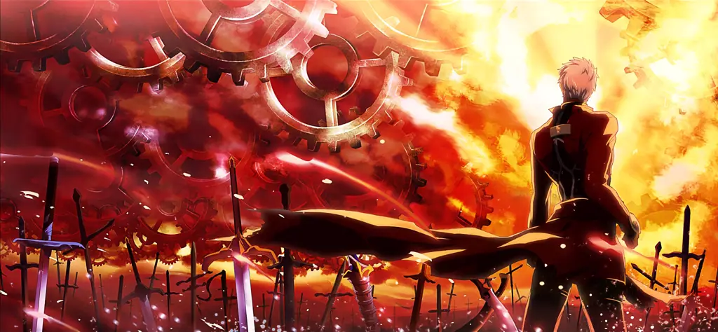 Keindahan visual Fate Stay Night Pemandangan indah dari anime Fate Stay Night
