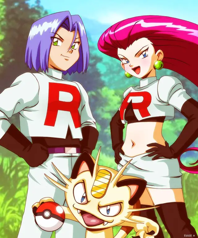 Team Rocket dalam aksi mereka yang konyol