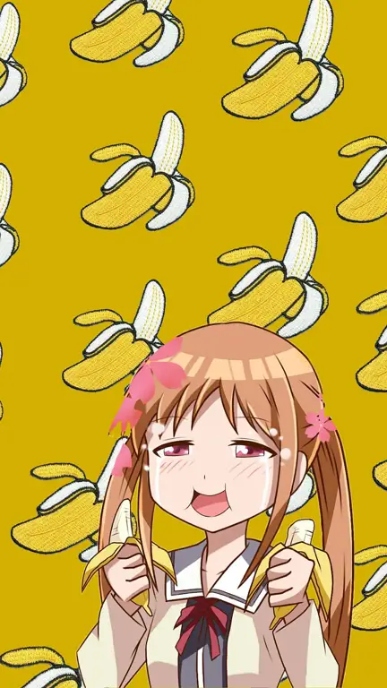 Yoshiko dari Aho Girl dalam situasi lucu