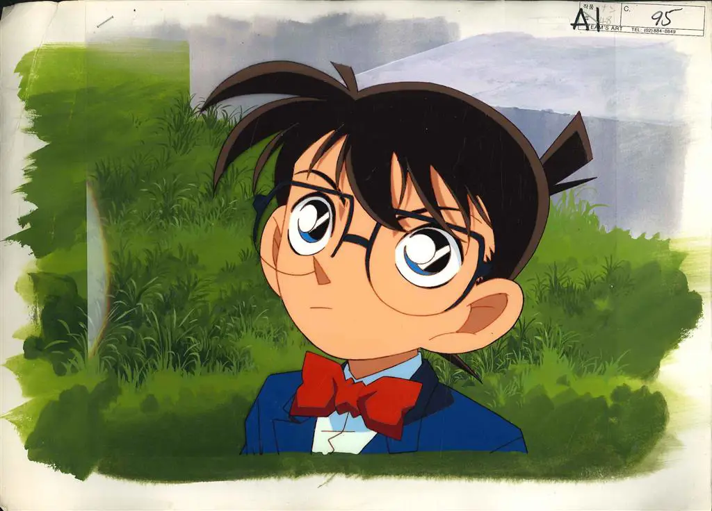 Kejeniusan Conan dalam memecahkan misteri Conan sedang memecahkan sebuah kasus