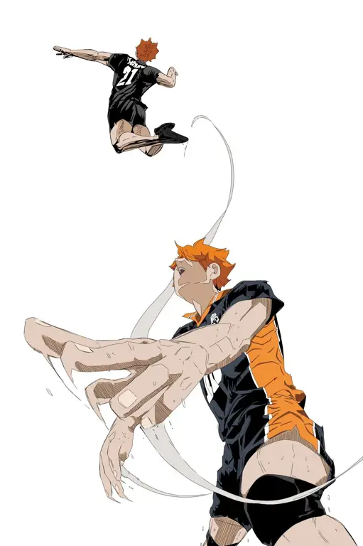 Tim Voli SMA Karasuno di Haikyuu!! Season 1