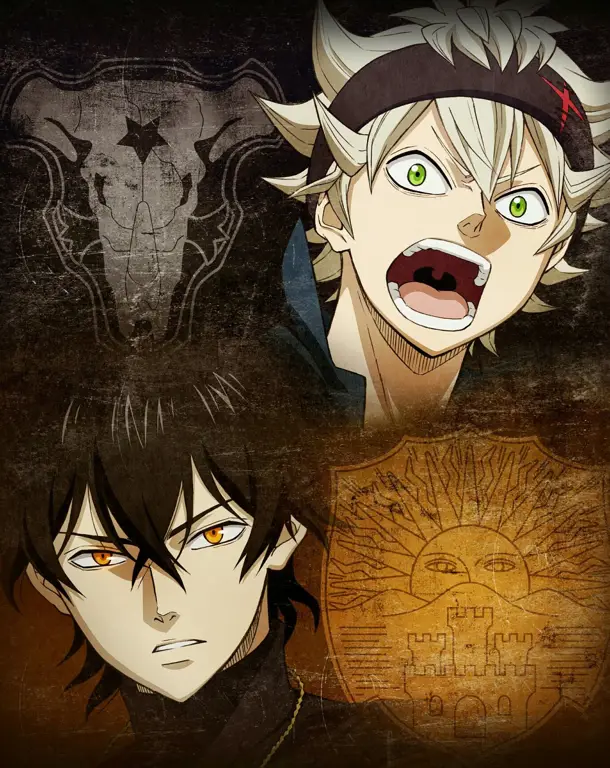 Asta dan Yuno dalam pertarungan sengit di Black Clover chapter 155