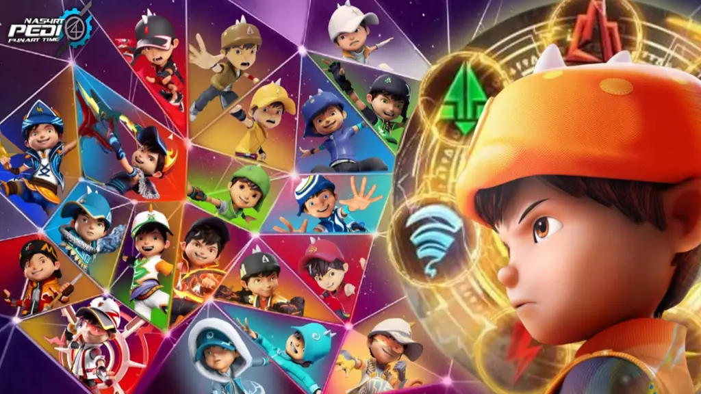 Boboiboy dengan Kekuatan Barunya